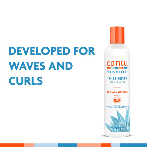 Cantu Weightless 15+ benefits daily leave-in 236ml 1