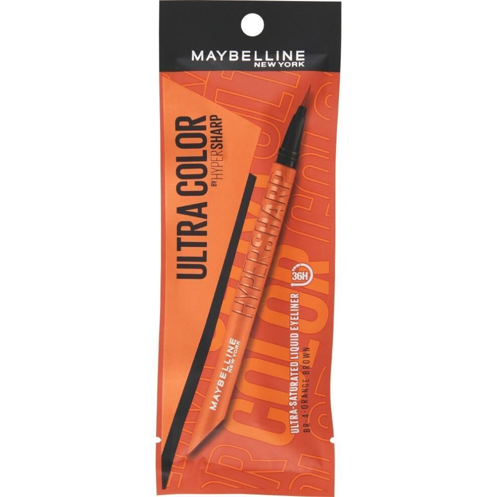 Maybelline Ultra Color Eyeliner Br4 Orange Brown   Maybelline