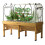 Medium Greenhouse Frame & Multi Cover Set, White 4