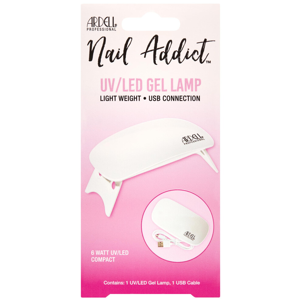 Nail Addict UV LED Lamp for Curing Gel Nail Polish, Compact, 6 W (Pack of 1)