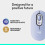 Logitech POP Mouse, Compact and Portable Wireless Bluetooth Mouse With Programmable Buttons and Quiet Clicks, Easy-Switch Between up to 3 Devices, Laptop, 9