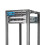 StarTech.com StarTech.com 18U 19" Open Frame Server Rack, 4 Post Adjustable Depth 22-40" Mobile, Free Standing Rolling Network/Comput 4