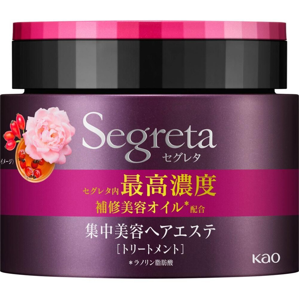 KAO Segreta Hair Esthetic 180G Shampoo/conditioner (aging care) After shampooing, remove excess water and apply generously to entire hair (about 1 pin