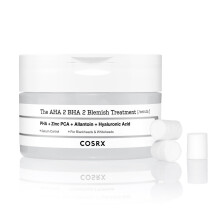 COSRX AHA 2% BHA 2% Soro de tratamento de manchas 60+ bolas de algodo puro Tratamento dirio rpido e fcil para cravos e espinhas Controle de s