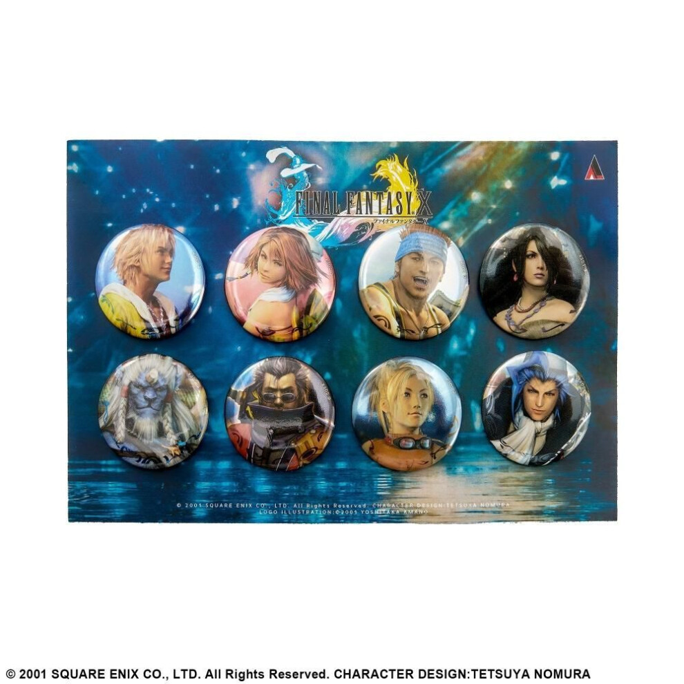 Final Fantasy X Final Fantasy X  Can Badge Set