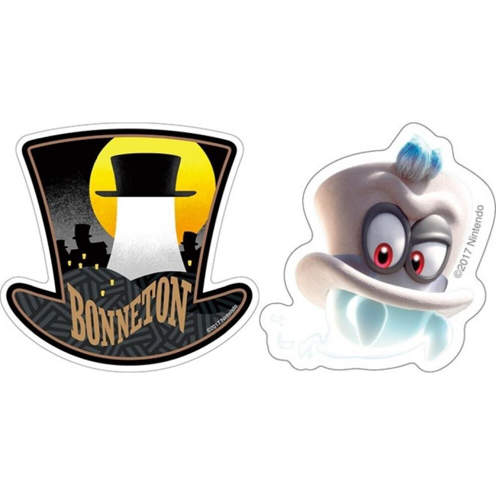 Super Mario Brothers Super Mario Odyssey  Travel Sticker 5 Cap Kingdom