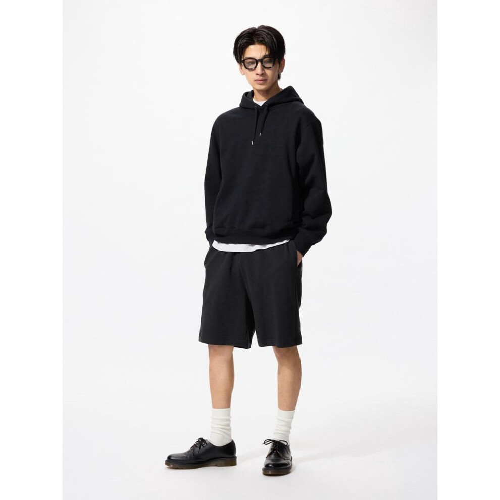(09 BLACK/L) Uniqlo Japan Ultra Stretch Sweat Shorts