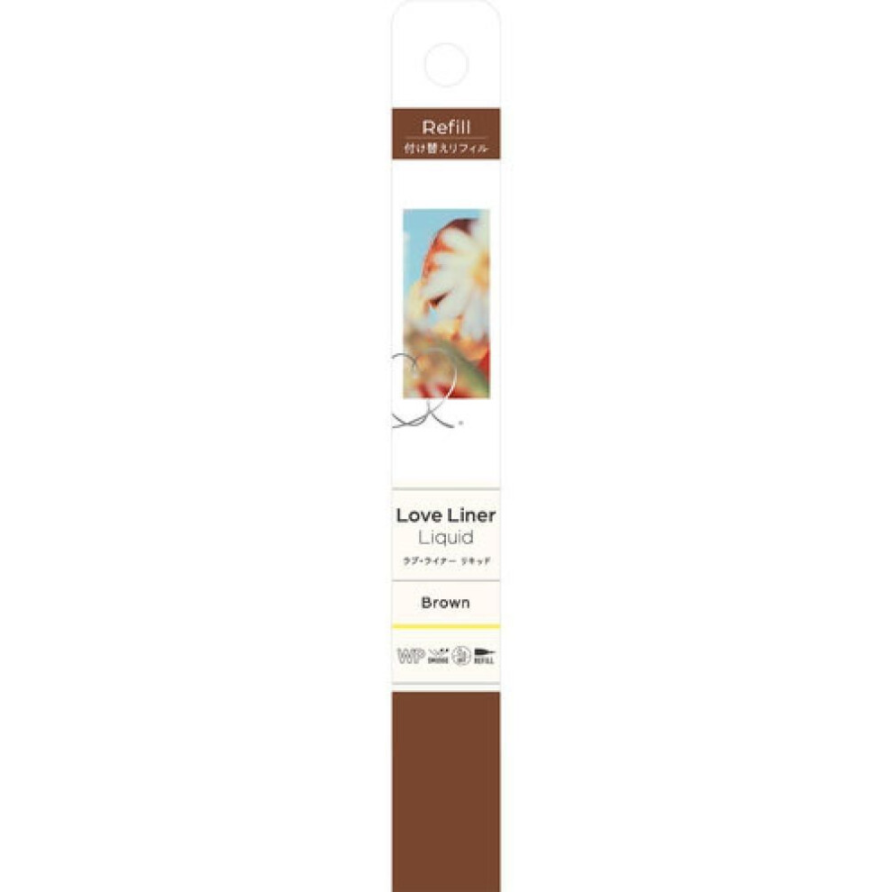 Love Liner Liquid Eyeliner R4 Refill Br Brown 0.55ml