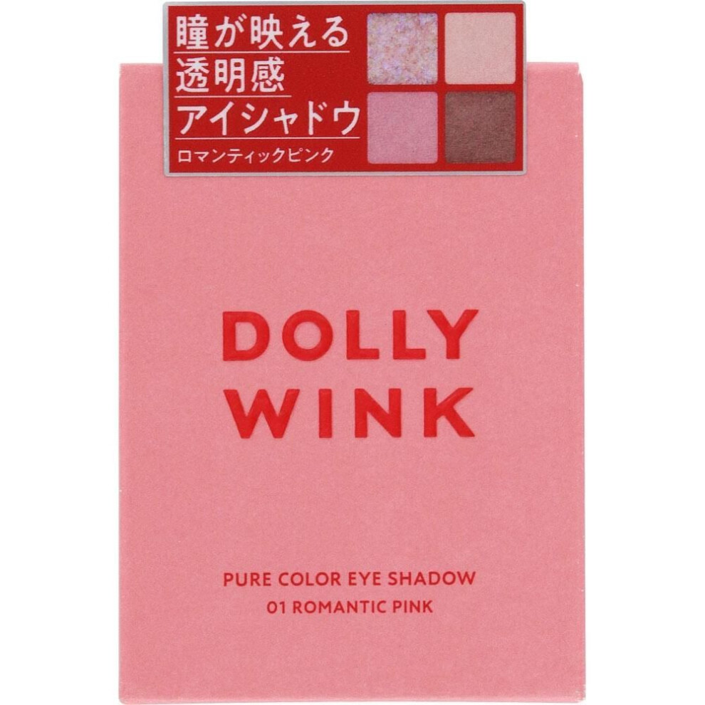Dolly Wink Pure Color Eye Shadow 01 Romantic Punk   Koser Honpo