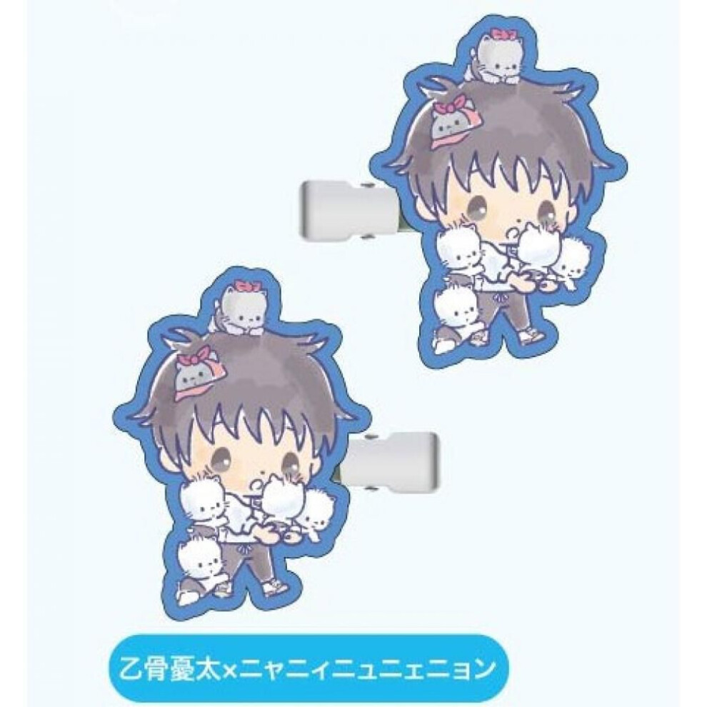 Jujutsu Kaisen Jujutsu Kaisen The Movie 0 X Sanrio Characters  Hair Clip 01 Yuta Otokotsu X Nyannynynynyon