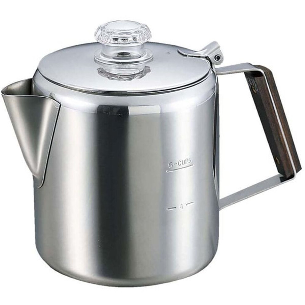 Captain Stag Captain Stag M 1224 [18 8 Stainless Steel Percolator 6 Cups]