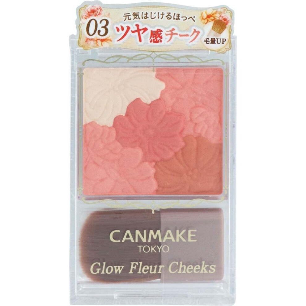Canmake Ida Laboratory Z Canmake Glow Fleur Cheeks 03