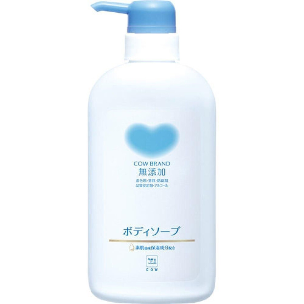 Cow Brand Additive Free Body Soap With Pump  500ml