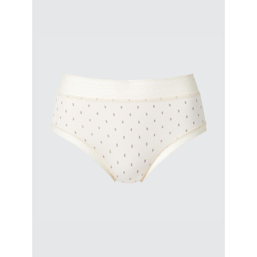 (01 OFF WHITE/S) Uniqlo Japan Shorts Just Waist