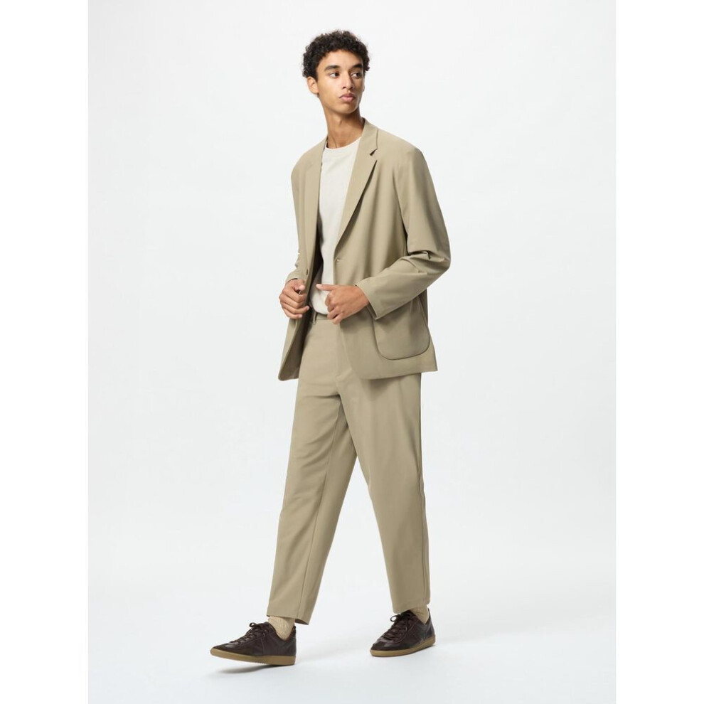 (32 BEIGE/4XL) Uniqlo Japan Ultra Stretch Pants