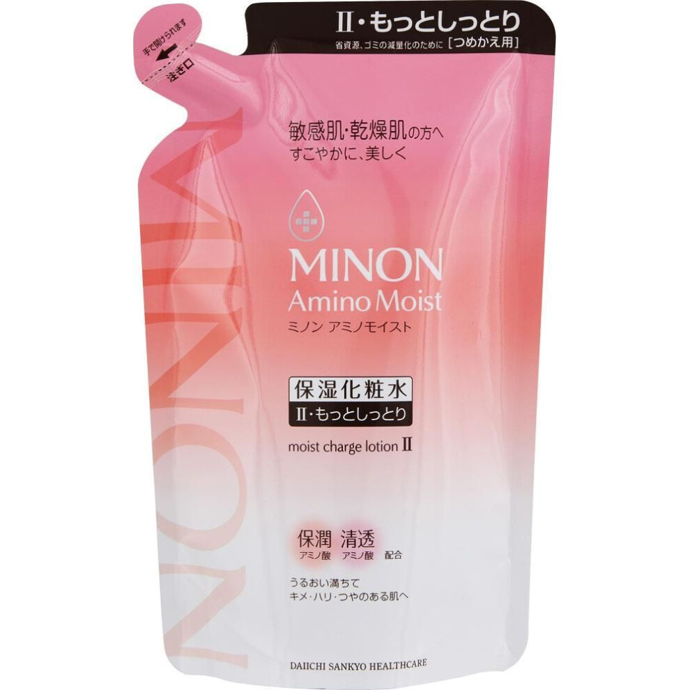 Daiichi Sankyo Healthcare Minon Amino Moist Moist Lotion 2 - Moist type - Refill 130ml Face Care After washing your face, take an appropriate amount (