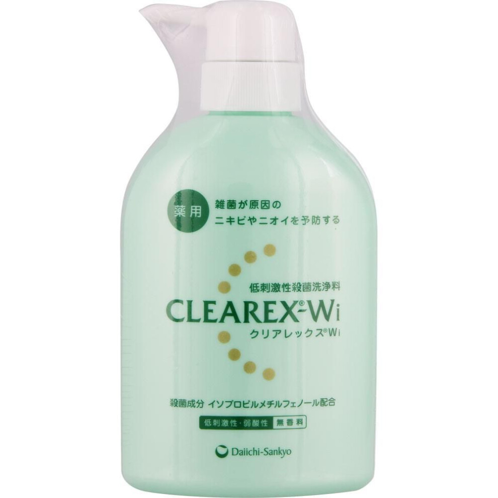 Daiichi Sankyo Healthcare CLEAREX W 450ml (Quasi drug) Body Care Other Brands  Take an appropriate amount, lather well, wash, and rinse of