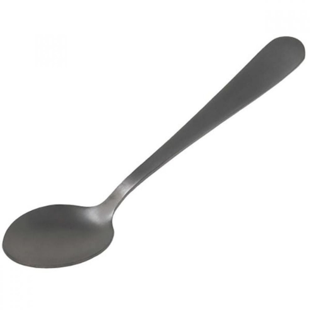 Captain Stag Uw 2050 [cutlery Spoons  teaSpoons  Stainless Steel  Black]