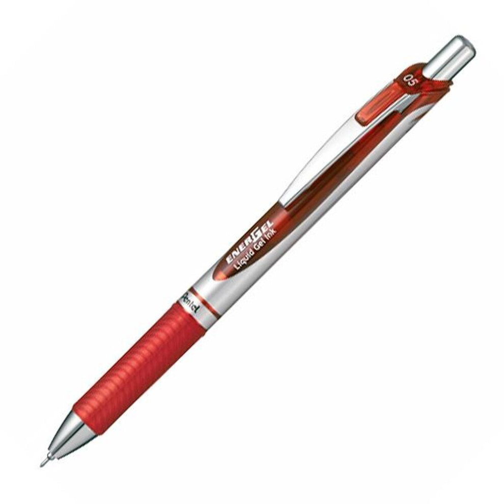 (reds) Pentel Knock Type Energy Gel
