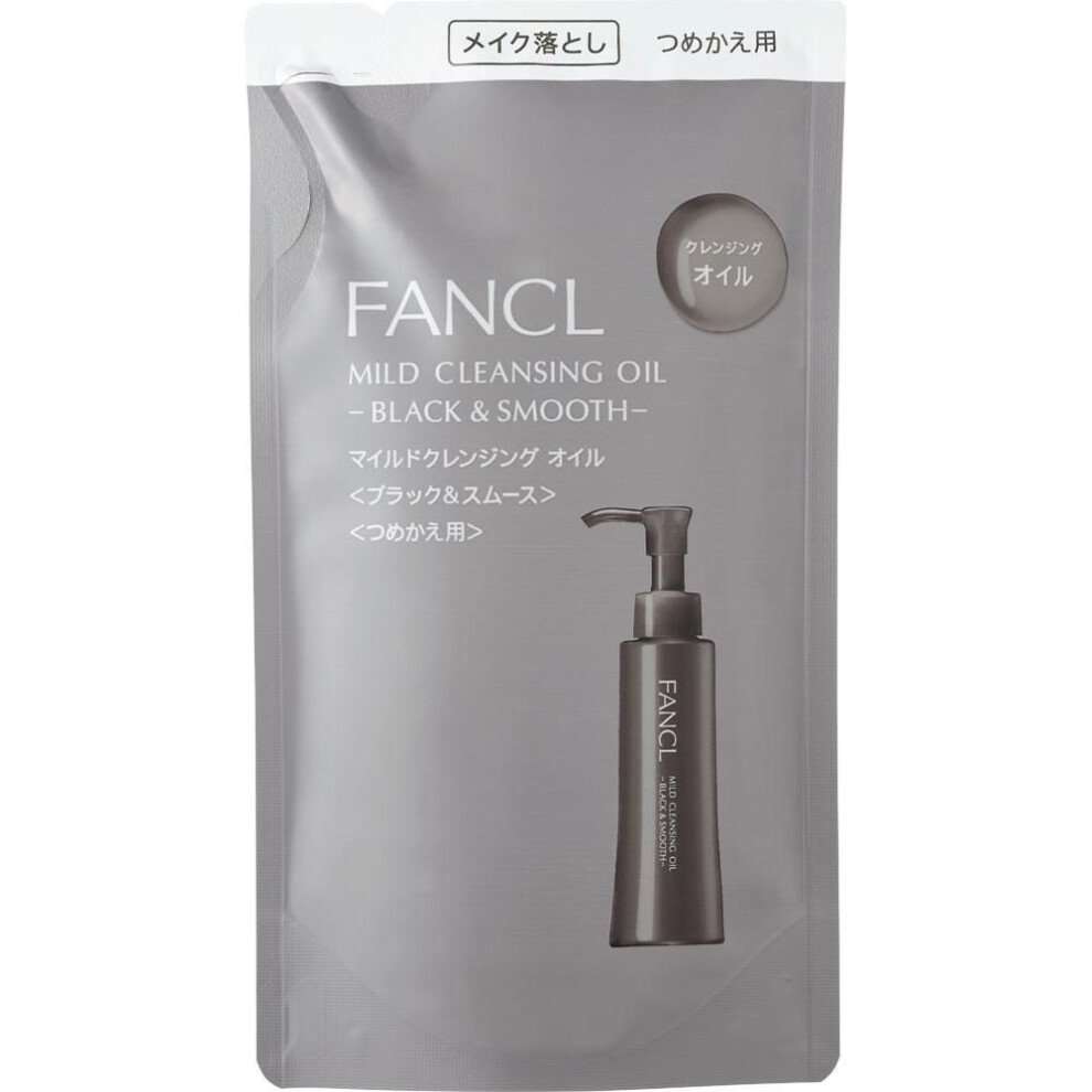 Fancl Mild Cleansing Oil Black   Smooth Refill 115ml