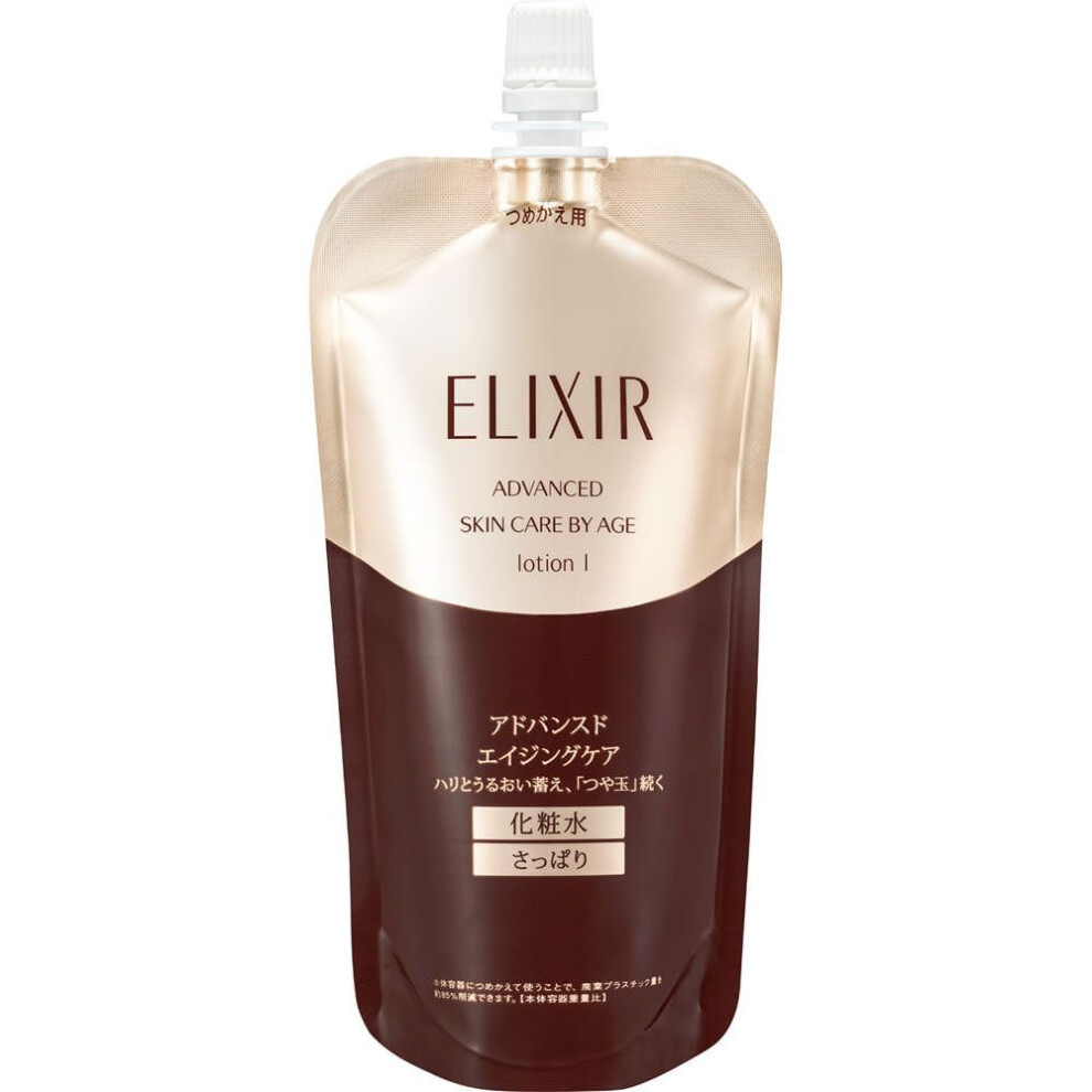 Shiseido Elixir Advanced Elixir Advanced Lotion T 1 (for Refill) 150ml New Elixir After Cleansing Your Face, Apply A Generous Amount To A Cotton Pad (