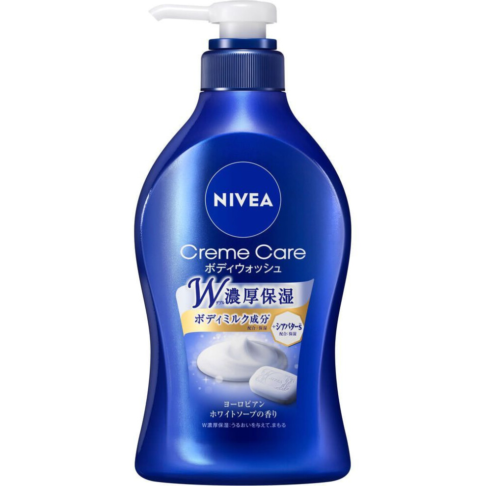 Kao Nivea Cream Care Body Wash European White Soap Scent Pump 480ml Personal Medium Price Range Body Soap Personal Medium Price Range