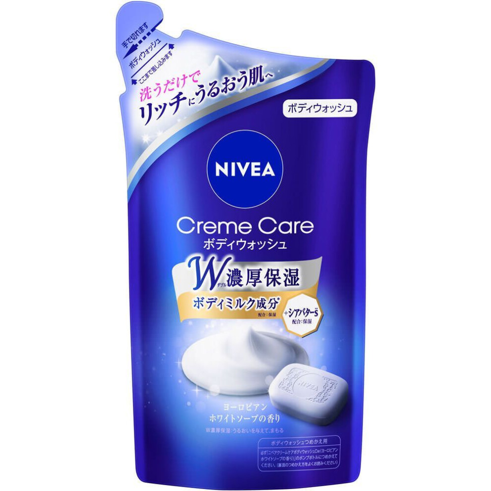 Kao Nivea Cream Care Body Wash European White Soap Scent Refill 360ml Personal Medium Price Range Body Soap Personal Medium Price Range