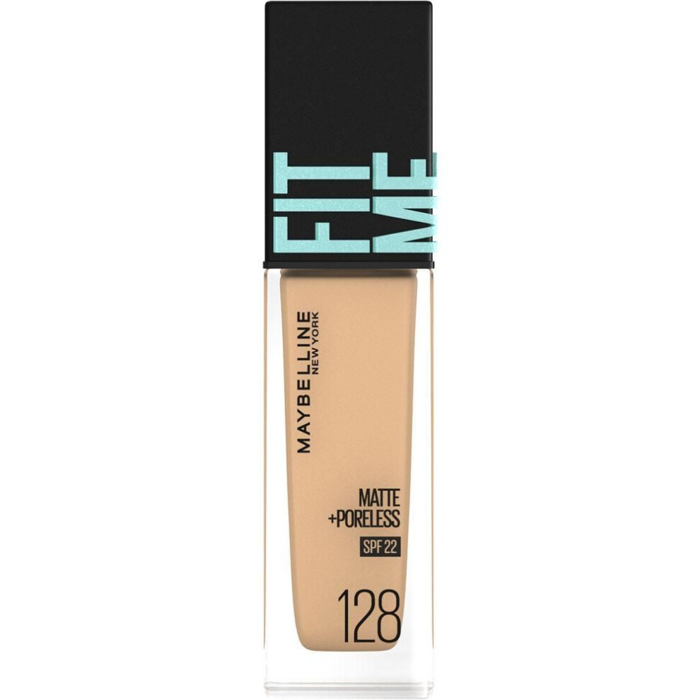 Maybelline Fit Me Liquid Foundation R 128 Skin Makeup After Conditioning The Skin With Lotion And Primer, Take An Appropriate Amount Of Foundation On