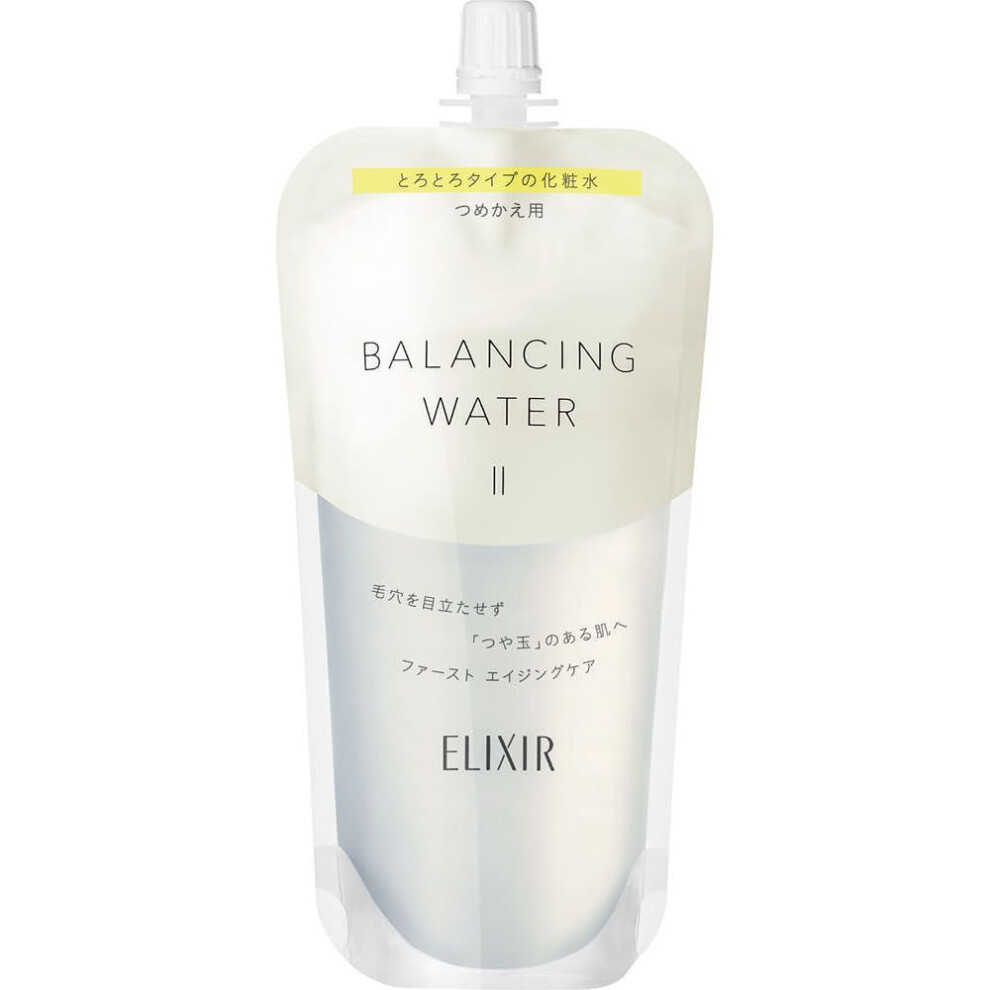 Shiseido Elixir Lefle Elixir Lefure Balancing Water 2 (refill) 150ml Lotion New Elixir After Washing Your Face, Take A Generous Amount Of Cotton And A