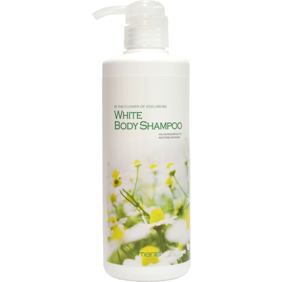 Nessance Manis White Body Shampoo 450ml Premium (over $800) Body Soap Apply an appropriate amount to a sponge or towel dampened with warm water, lathe
