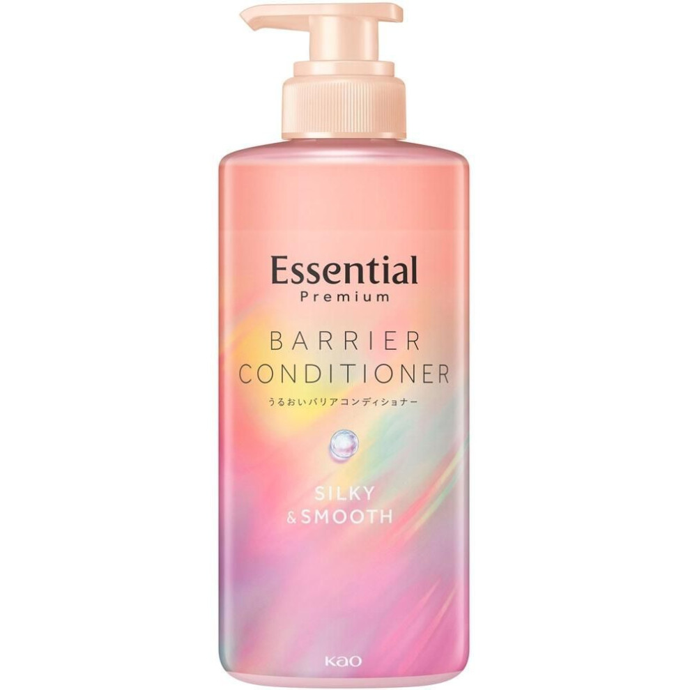 Essential Kao Essential Premium Moisture Barrier Conditioner Silky   Smooth Lotion 450ml