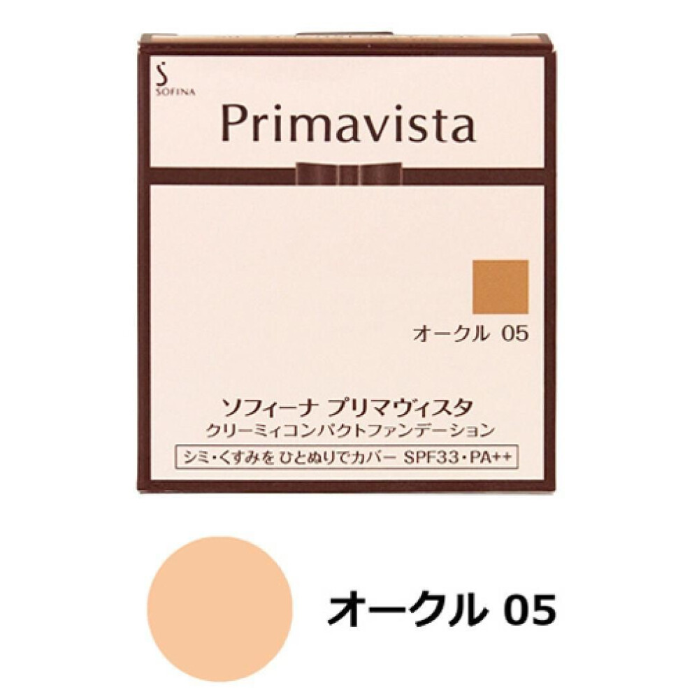 Primavista Creamy Compact Foundation O05 Ochre 05 10g
