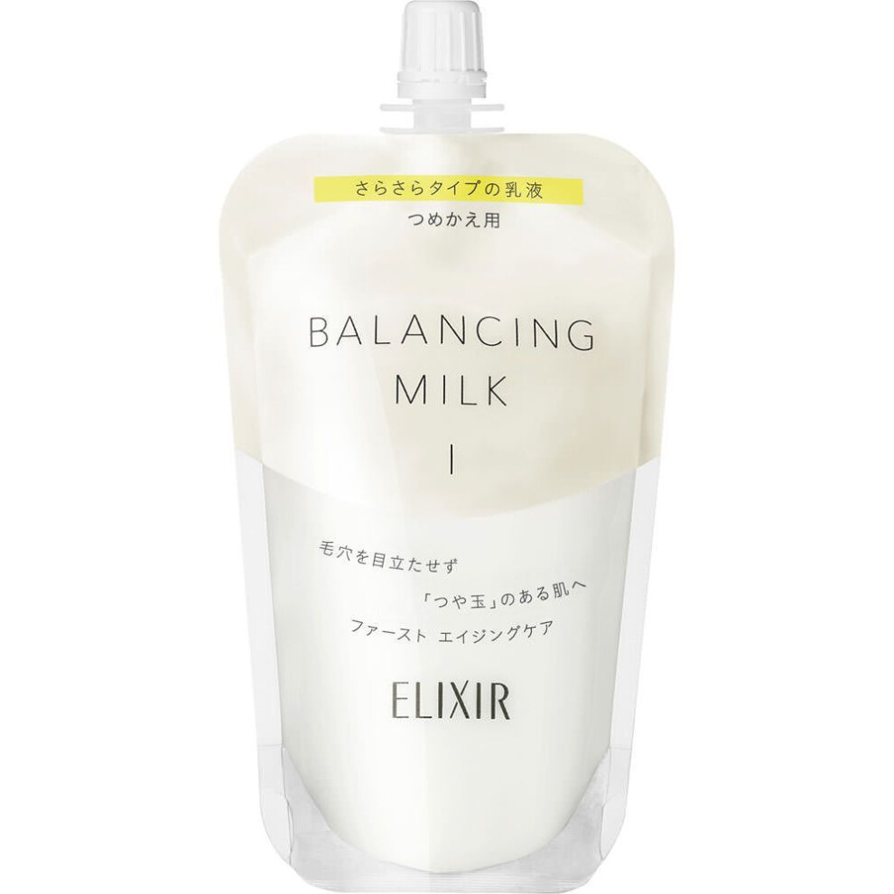 Shiseido Elixir Lefle Elixir Lefle Balancing Milk 1 (refill) 110ml Milky Lotion New Elixir After Applying Lotion, Apply An Appropriate Amount To A Cot