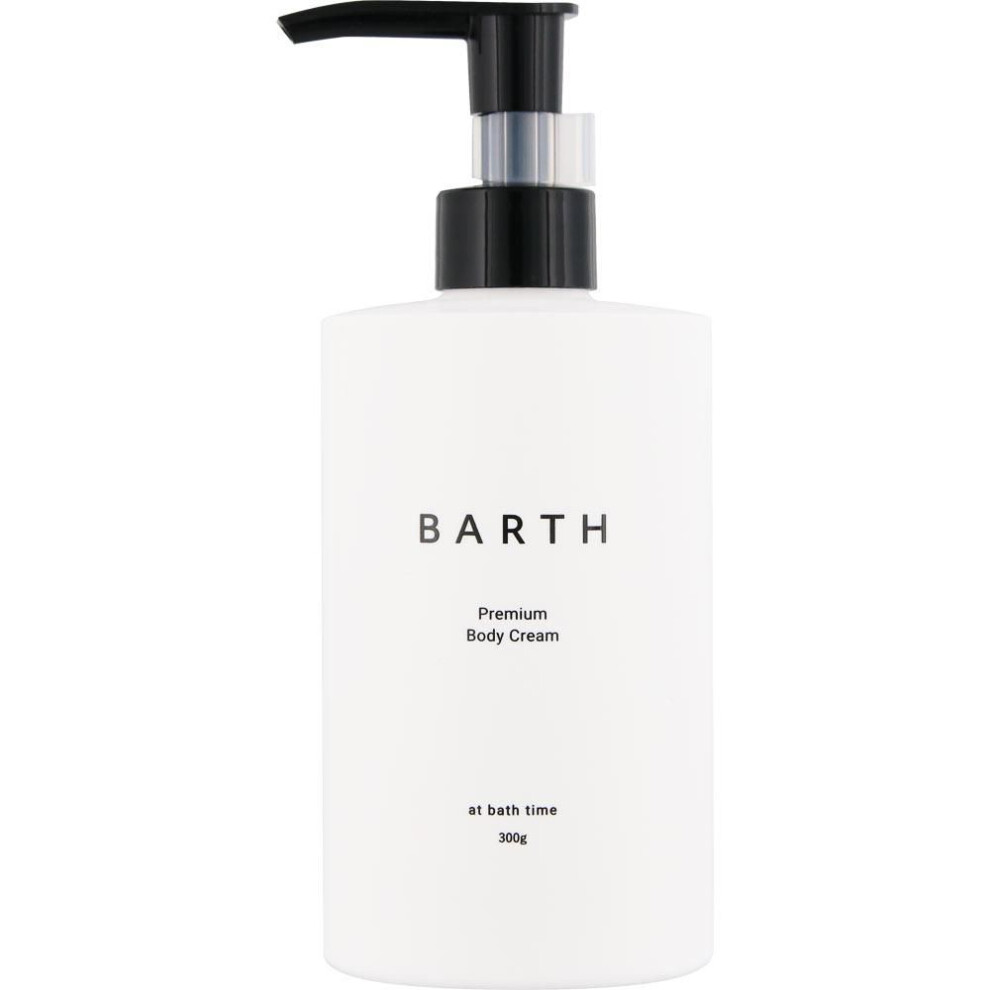 Barth Premium Body Cream At Bath Time 300g Moisturizers Body Care Use On Wet Skin Immediately After Taking A Bath. Apply One Push Of The Product To Ea