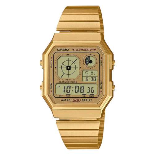 Casio Casio Unisexzegarek A130WEG-9AEF