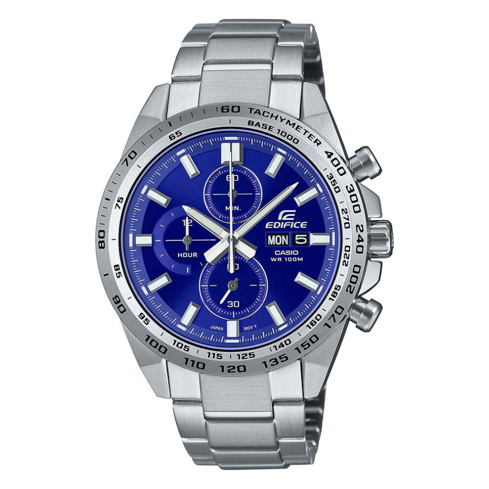 Casio Efr-574D-2Avuef Mens Edifice Watch Silver