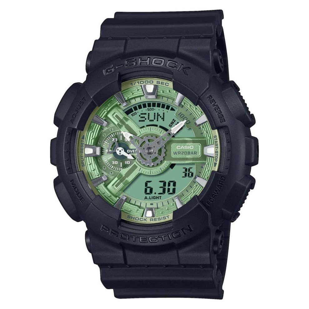 Casio Ga-110Cd-1A3er Mens G-Shock Watch Black