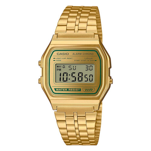Casio Casio Unisexzegarek A158WEGV-9AEF