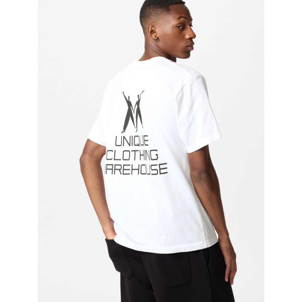 (00 WHITE/S) Uniqlo Japan Uniqlo Logo T Shirt