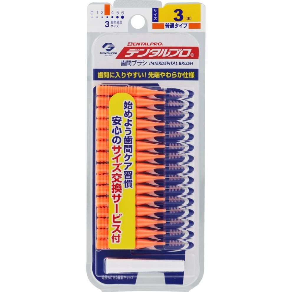 Dental Pro Dental Pro Interdental Glass 3 Orange S