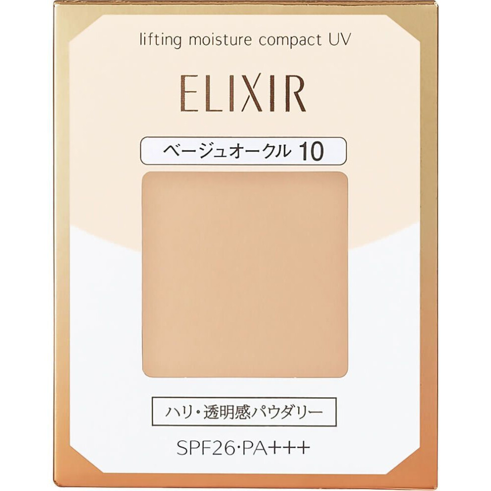 Shiseido Elixir Superior Lifting Moisture Compact Uv (refill) 9.2g Foundation (powder) New Elixir Apply A Small Amount On A Sponge And Smooth From The