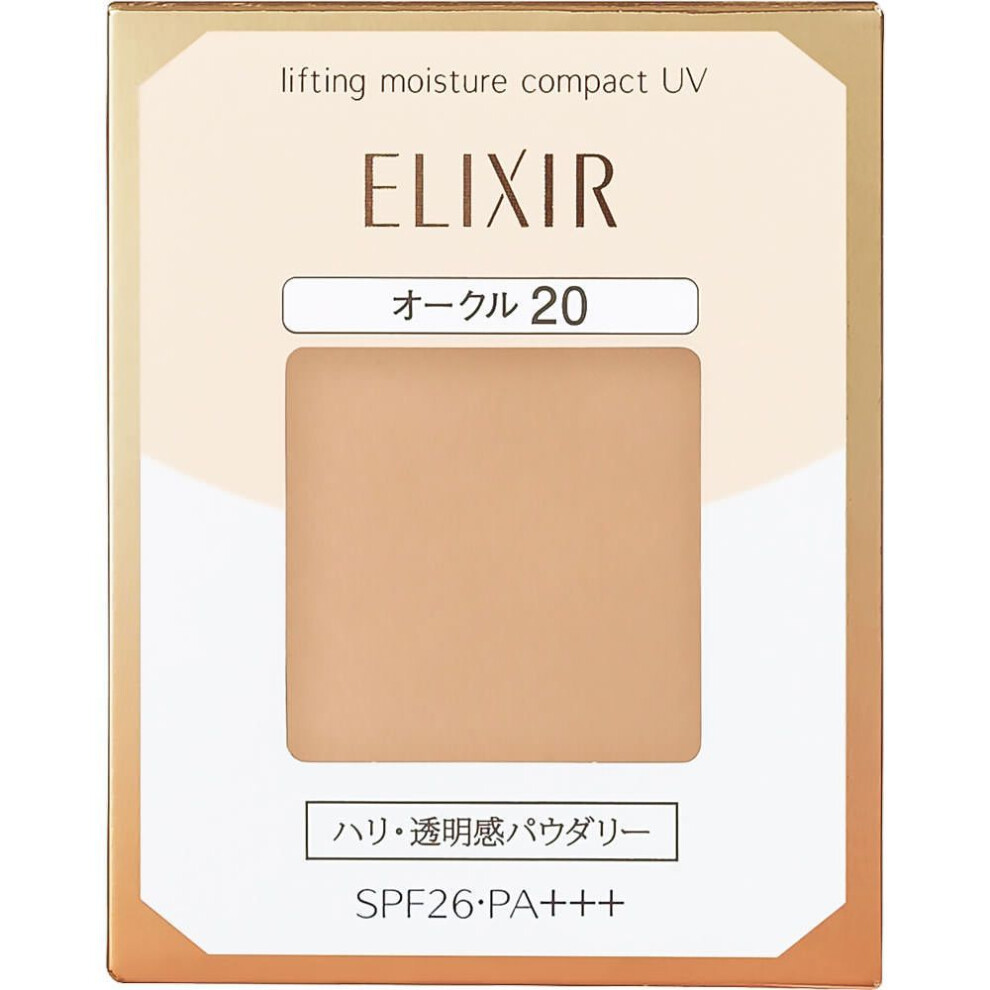Shiseido Elixir Superior Elixir Superiel Lifting Moisture Compact Uv (refill) 9.2g Foundation (powder) New Elixir Apply A Small Amount On A Sponge And
