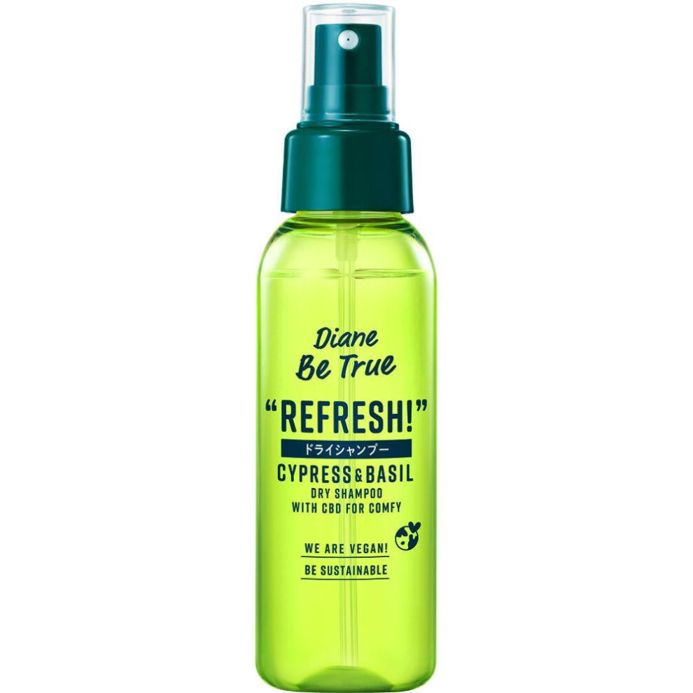 Nature Labo Diane Be True Dry Shampoo Power Green Salad Scent 100ml Other Dry Shampoo Styling Products Spray The Mist Close To The Scalp And Massage L