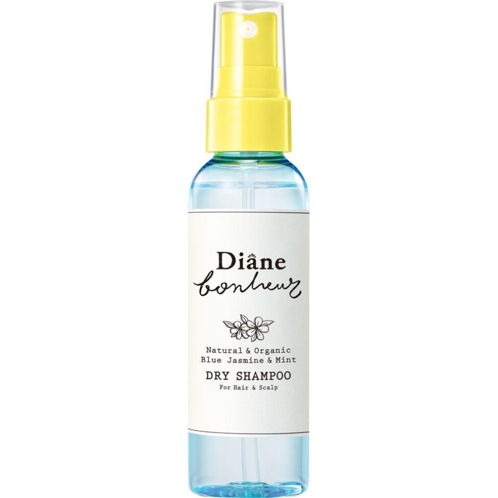 Nature Labo Diane Bonheur Dry Shampoo Blue Jasmine and Mint Fragrance 55ml Other Dry Shampoo Styling Products Spray the mist close to the scalp and ma
