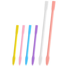 Gartful 6pcs Varas de Silicone para Resina, Varas de Mistura Reutilizáveis, Ferramentas para Misturar Resina, Tinta