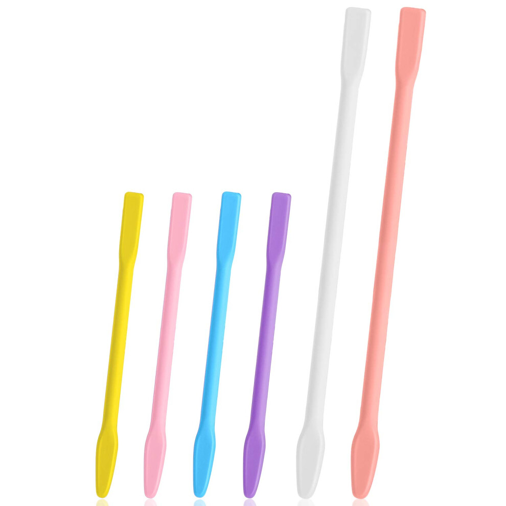 6Pcs Silicone Resin Stir Sticks, Gartful Reusable Silicone Stirring Rods, Epoxy Stir Sticks Craft Tools For Mixing Resin, Paint, Liquid, Making Glitt 735632988937