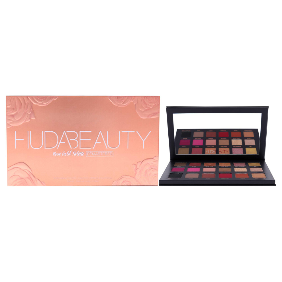 Huda Beauty Rose gold Remastered Eyeshadow Palette Women Eye Shadow 059 oz