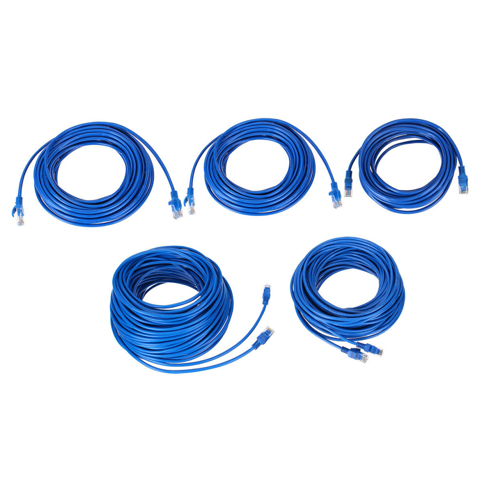 (20M) Fast RJ-45 - Male To Male Network Ethernet LAN Cable Wire 10m/15m/20m/30m/50m