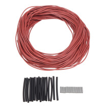 (50M) Heating Wire Cable Carbon Fiber Floor Wire Warm Home 6K 25W / M Silicone Rubber