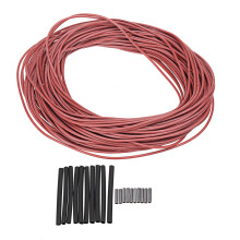 (30M) Heating Wire Cable Carbon Fiber Floor Wire Warm Home 6K 25W / M Silicone Rubber